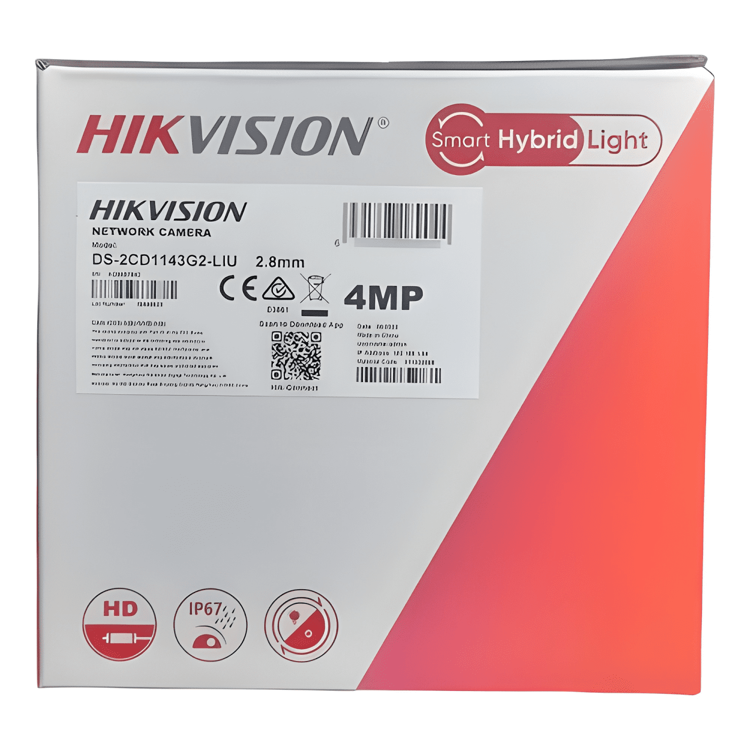 Camara Ip Domo 4mp Ir30metros C/audio Ip67 Ds-2cd1143g2-liu-3