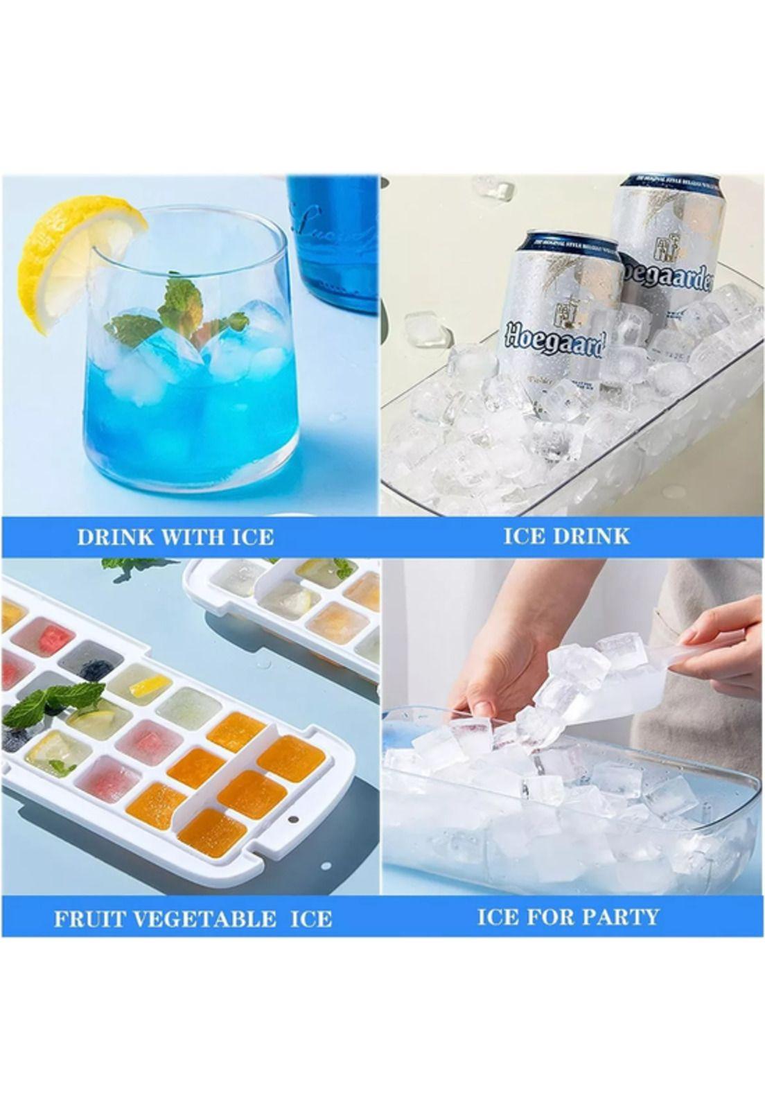 Cubetera de silicona para hacer hielos hielera bandeja azar 228208-4