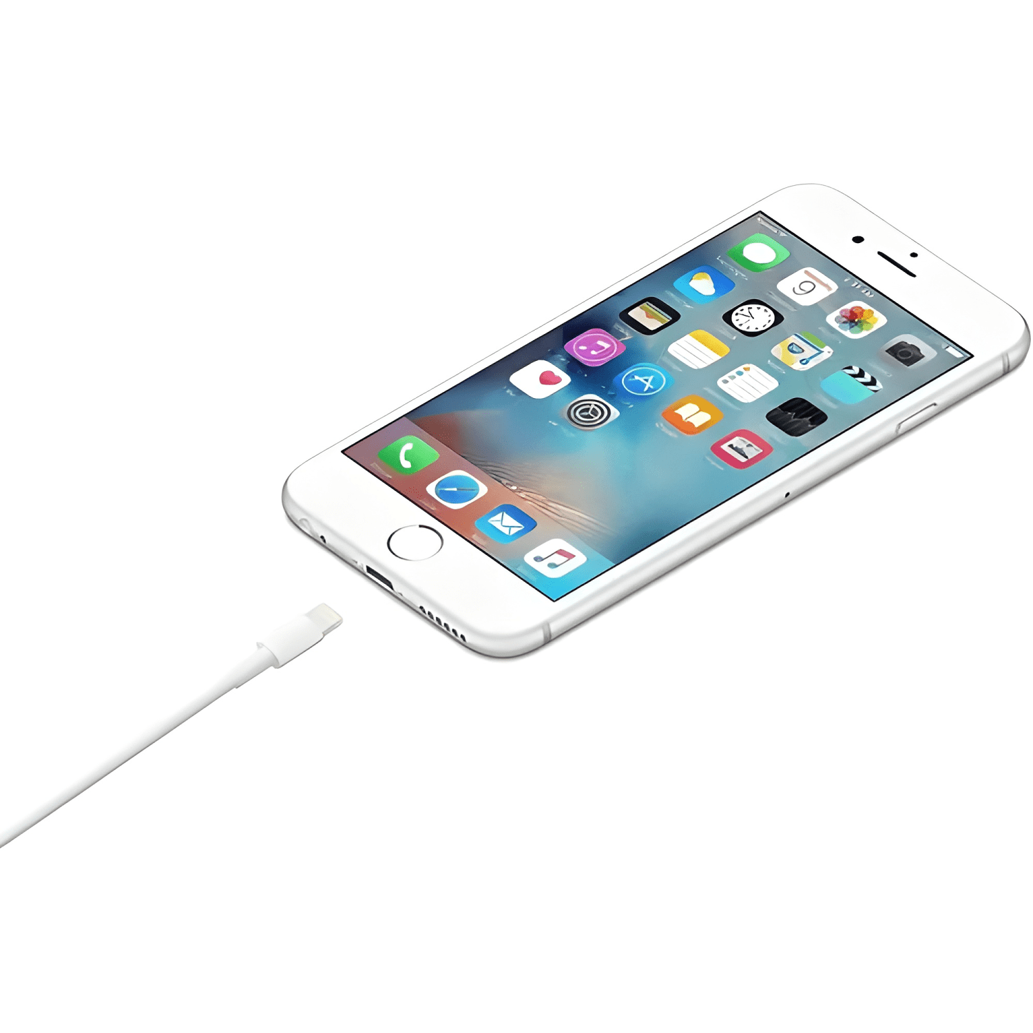 Cable USB para iphone (todos los modelos) 1mt-2