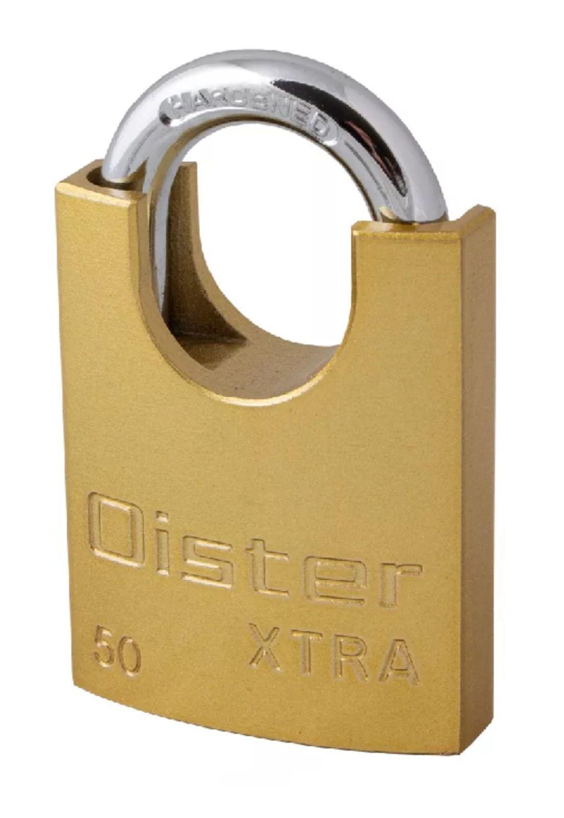 Candado oister xtra con hombro 50mm color amarillo-4