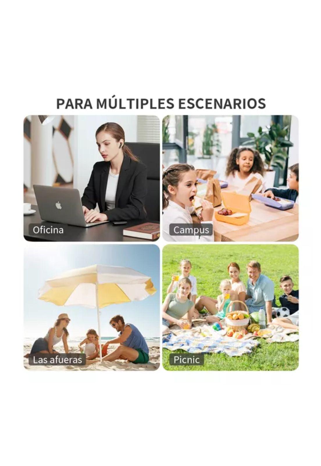 Bolsa de almuerzo portátil con gran capacidad color negro-6