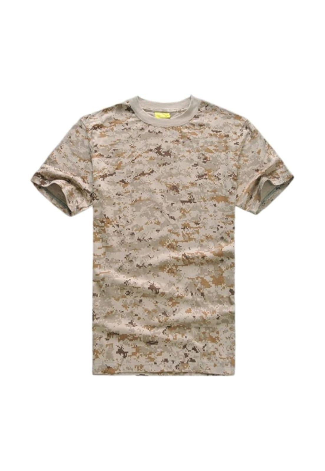 Polo Militar Airsoft, Trekking Camping, Color Digital Desert, Talla L-1