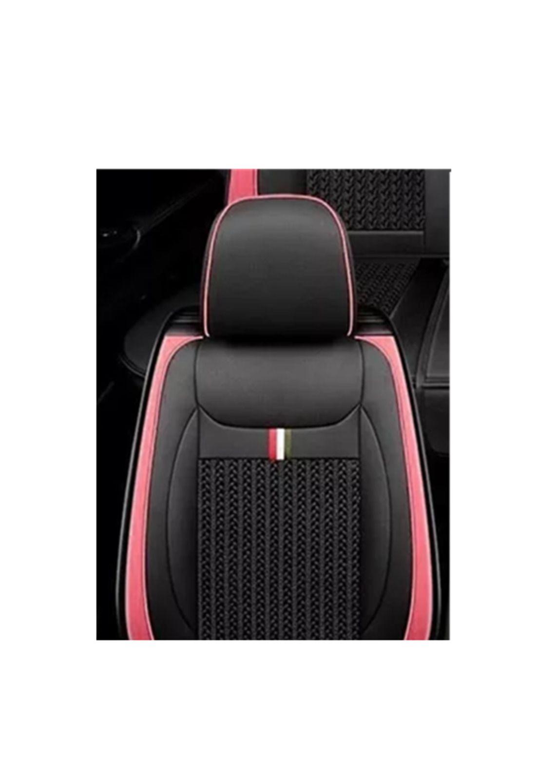 Kit funda cubre asiento cuero auto premium luxury-0