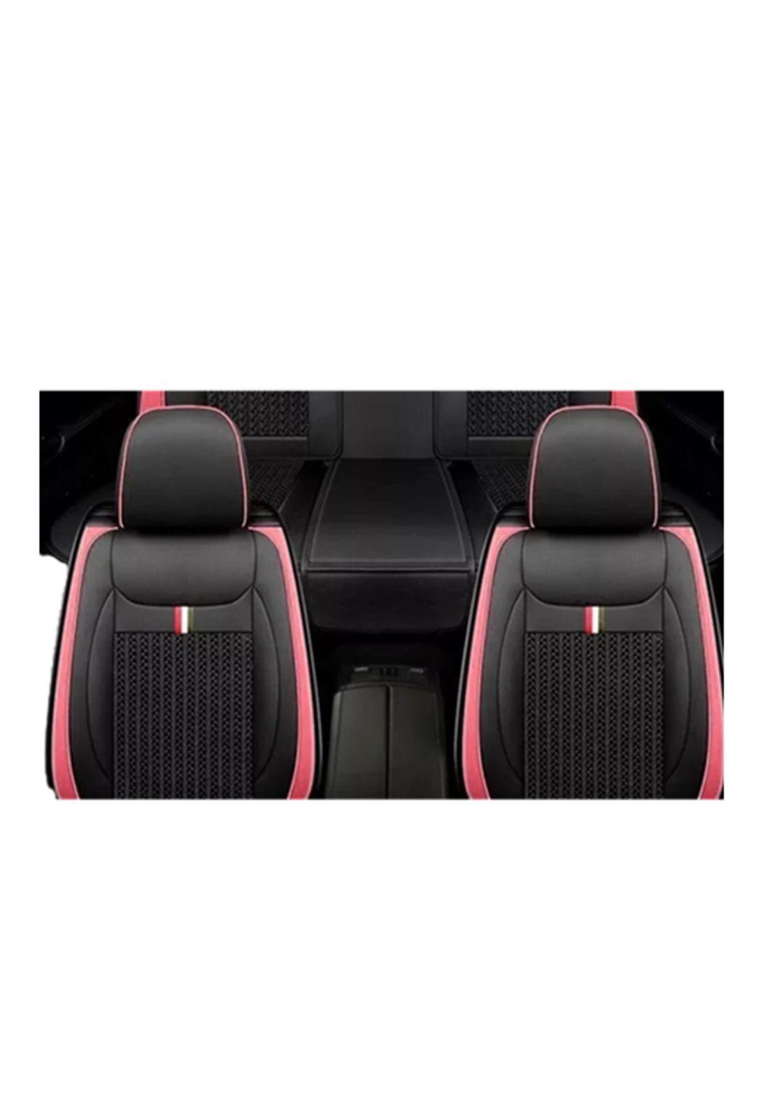 Kit funda cubre asiento cuero auto premium luxury-1
