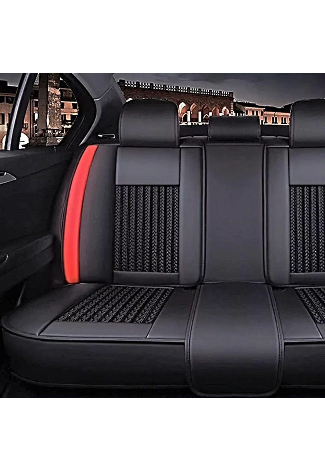 Kit funda cubre asiento cuero auto premium luxury-2