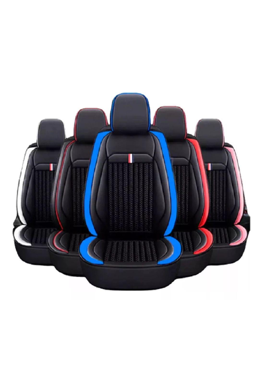 Kit funda cubre asiento cuero auto premium luxury-3