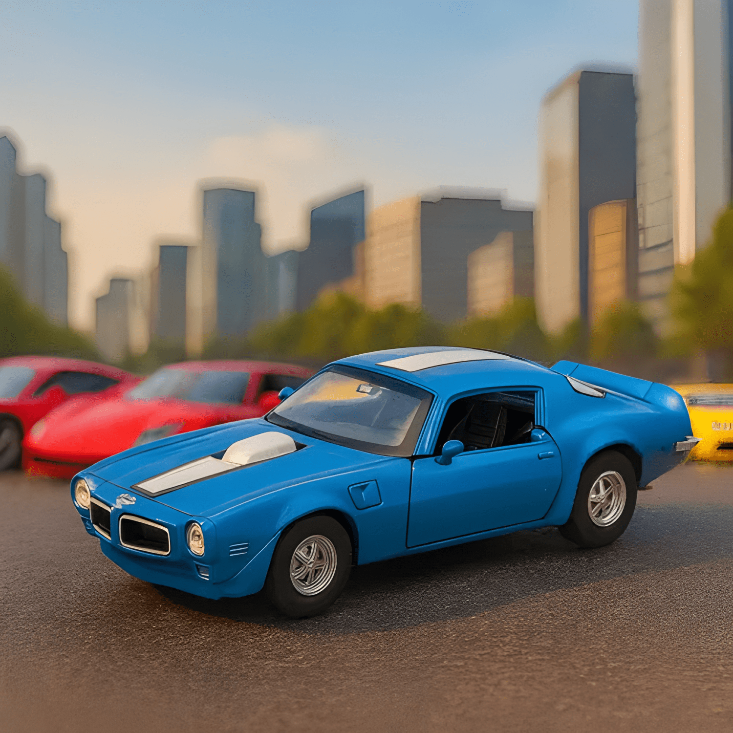 Auto Pontiac Firebird Trans Am 1972 coleccionable-3