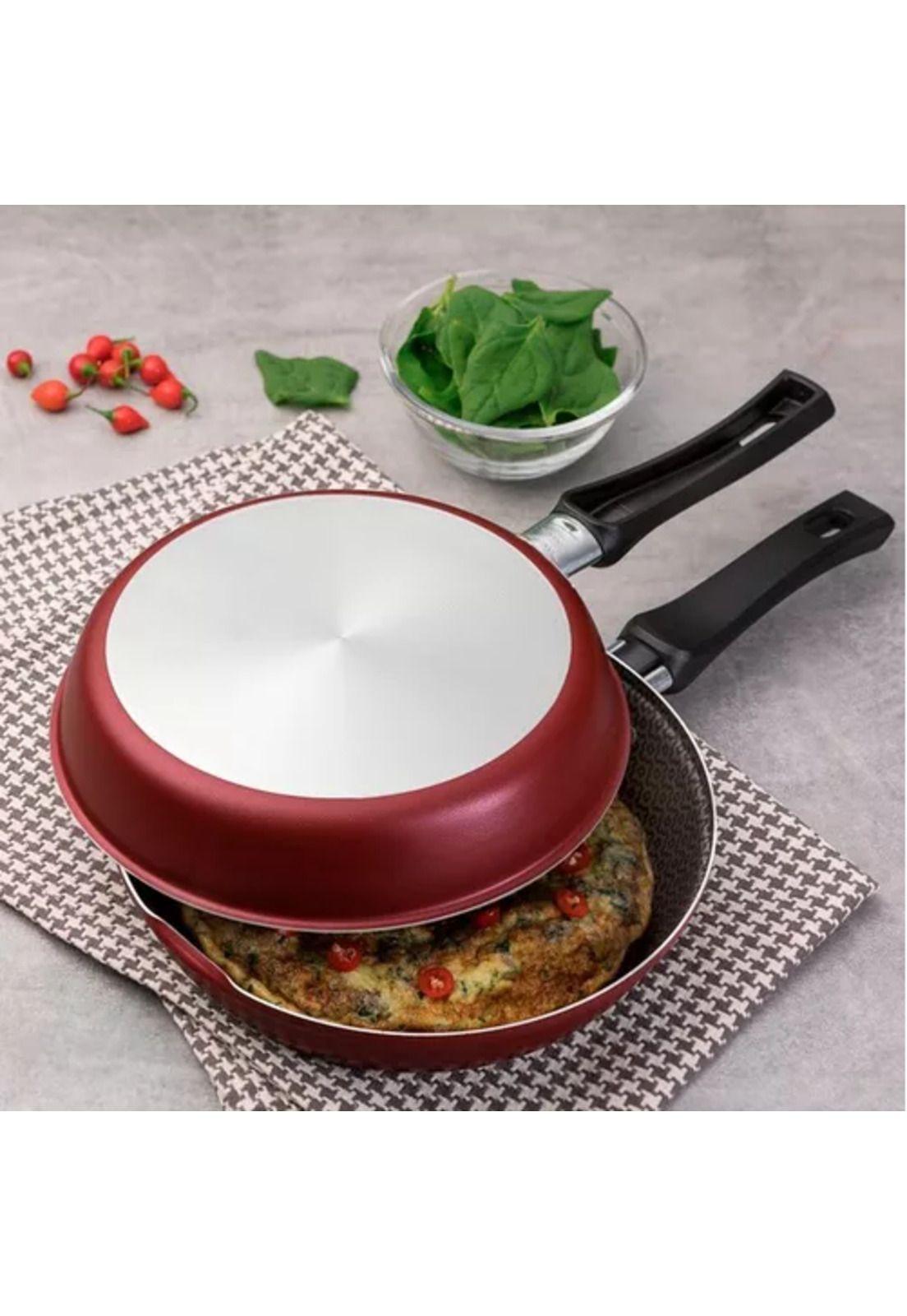 Sartén doble antiadherente para tortillas Tramontina, 20 cm-4