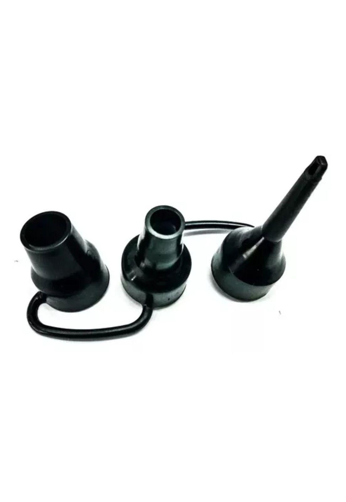 Inflador eléctrico multifuncional para 220V/12V, color negro-2
