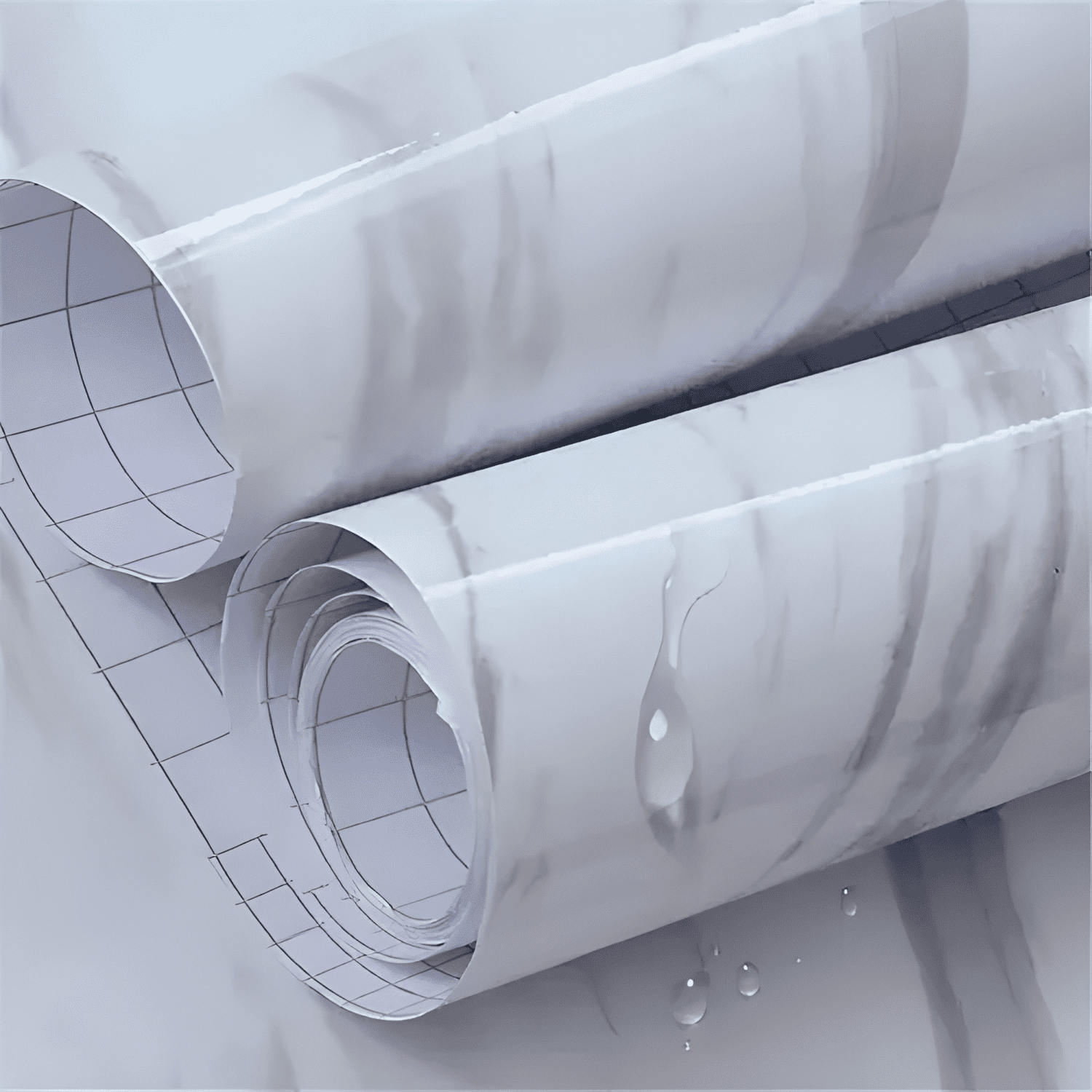 Papel Tapiz Adhesivo Mármol Impermeable Para Encimera Cajon-1