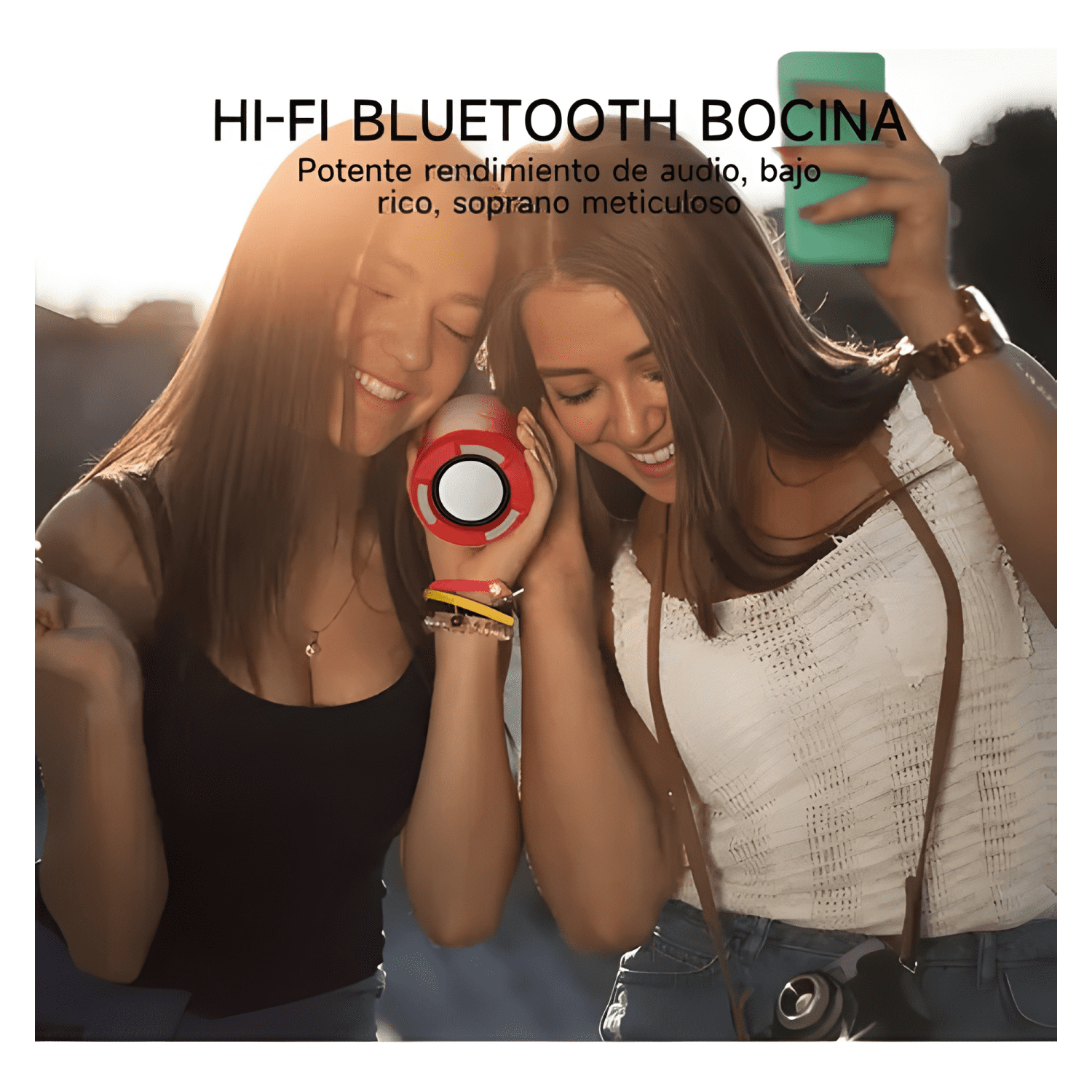 Mini bocina portátil bluetooth inalámbrica altavoz estéreo-1