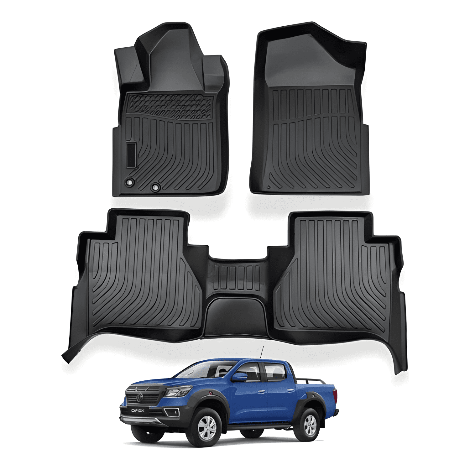 Set Cubre Pisos Rigidos Bandeja Calce Perfecto Dfsk d1 2023-0