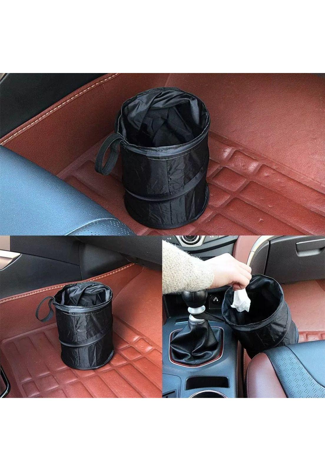 Basurero para auto organizador portátil impermeable-4