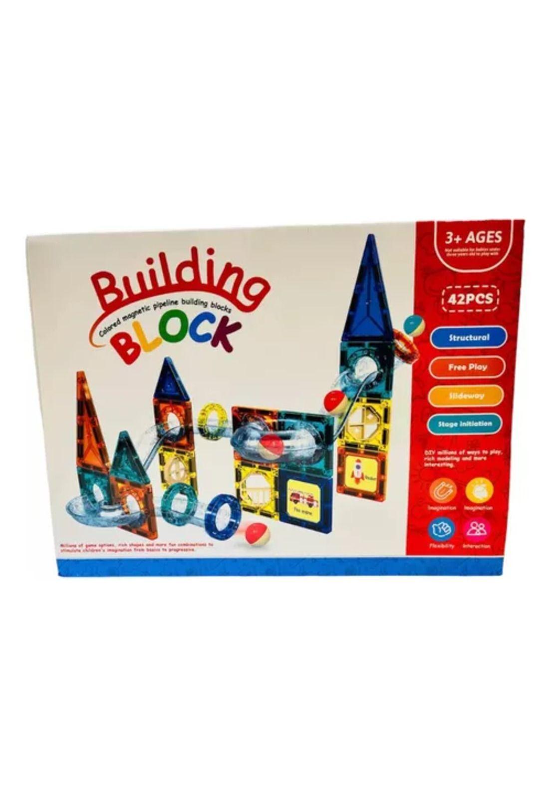 Bloques de construcción magnéticos Tobocan, 42 pcs juguete-2