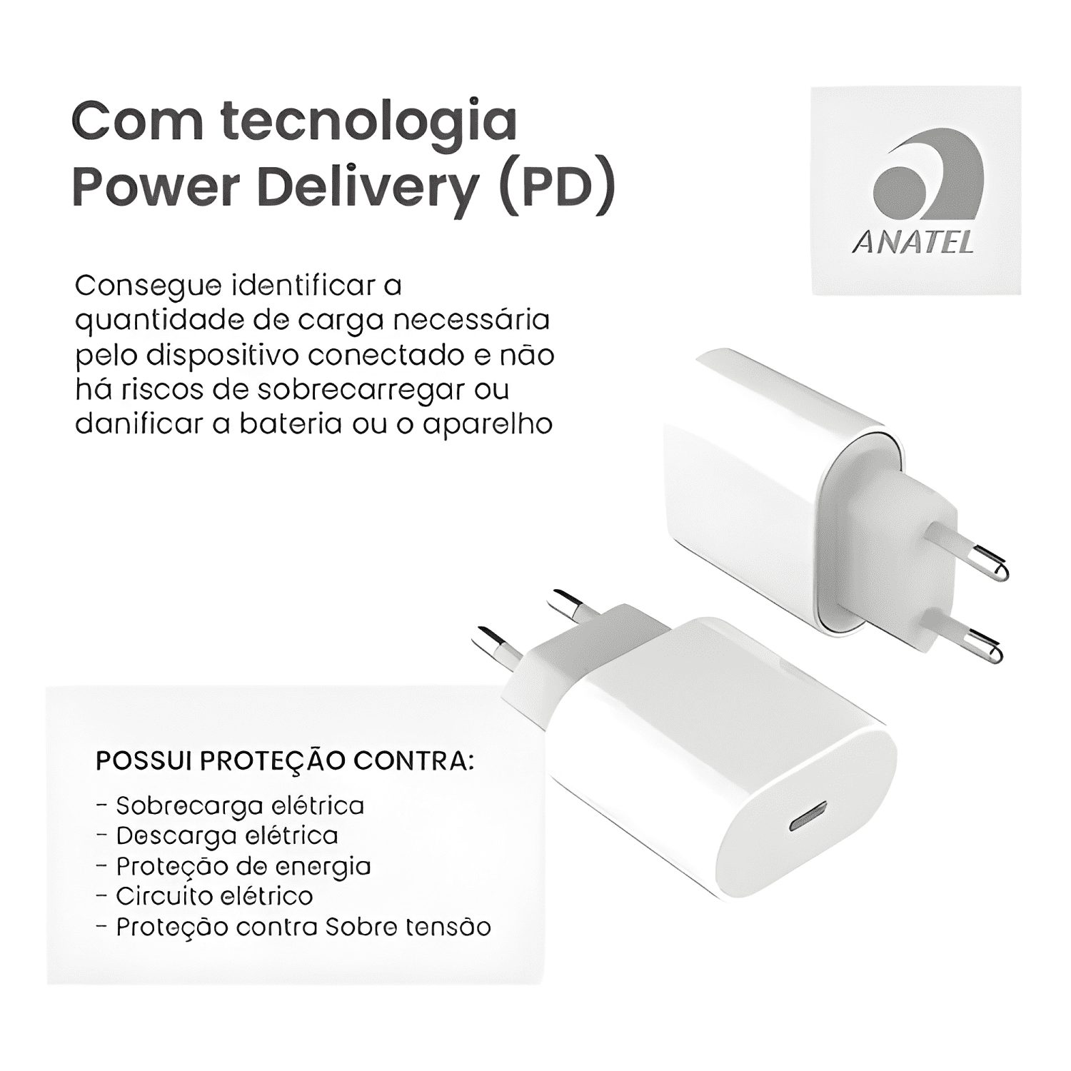 Cable de carga USB-C 1 metro para iphone 11/12/13/14 #2-3