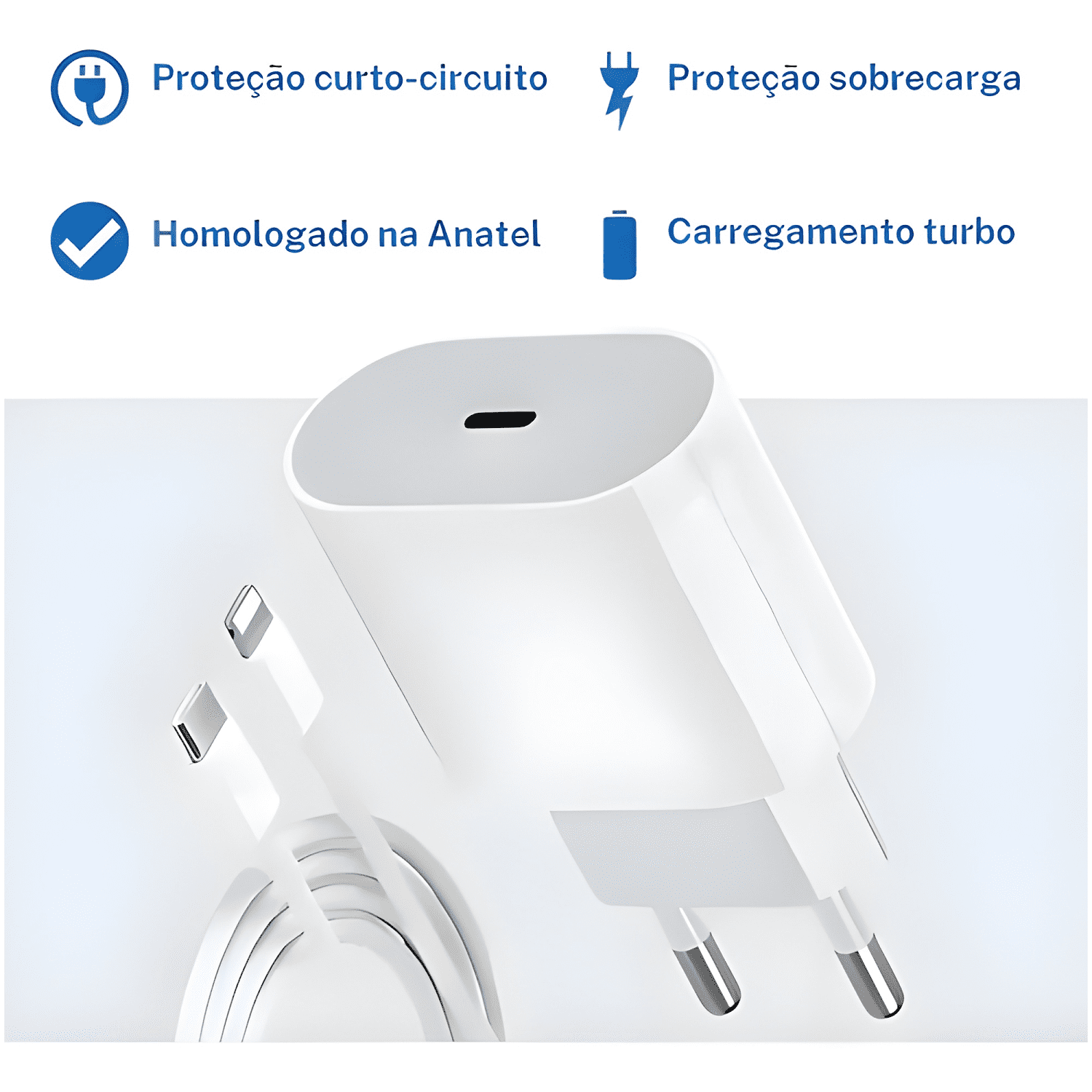 Cable de carga USB-C 1 metro para iphone 11/12/13/14 #2-4