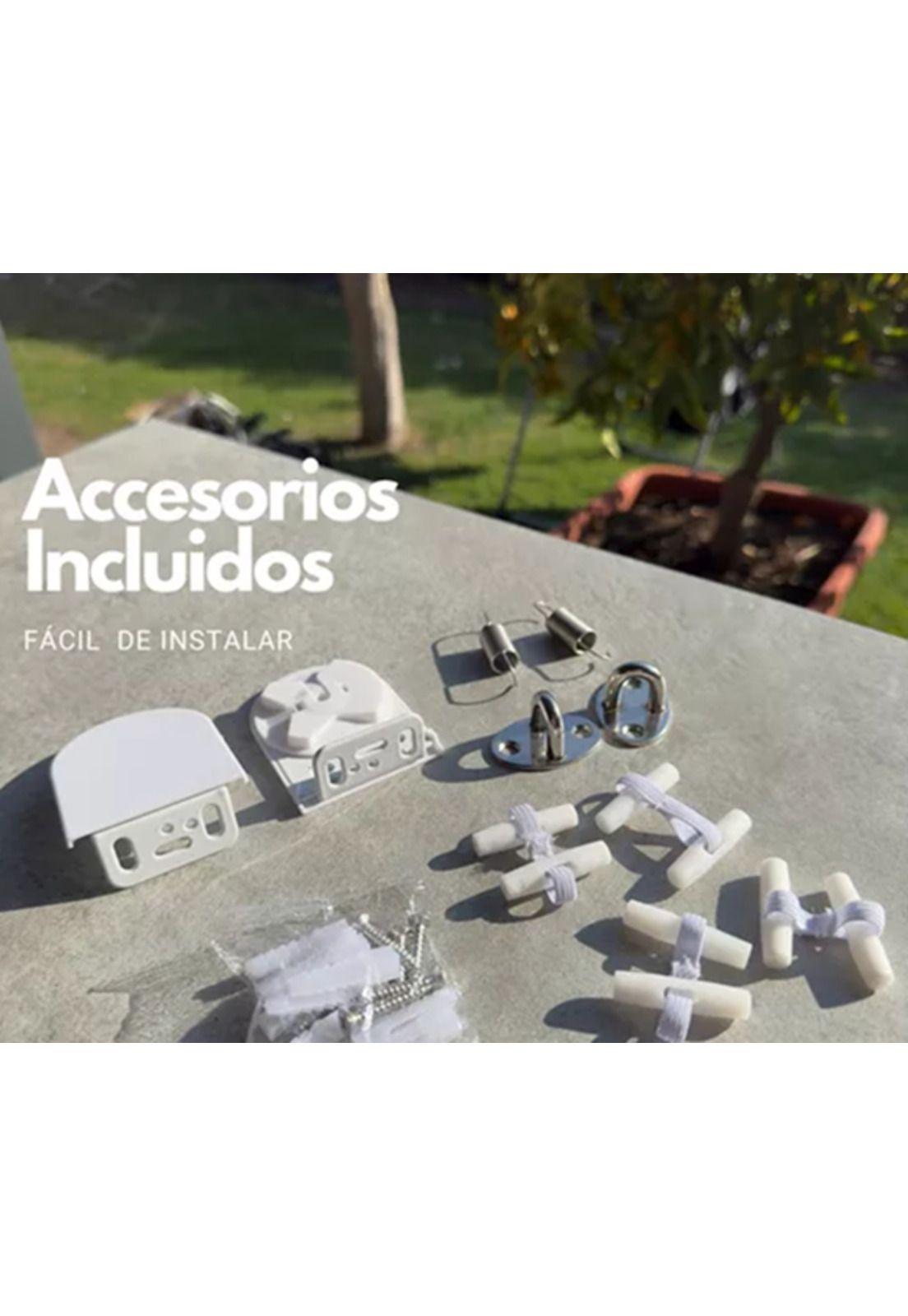 Cortina Roller Terraza 1.00 x 2.50 Beige Vincenzi-3