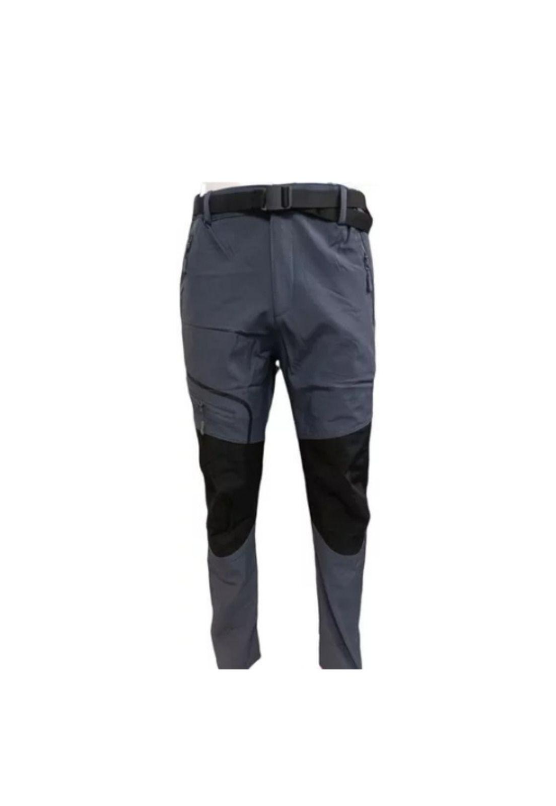 Pantalón Outdoor Hombre Impermeable para Nieve, Color Plateado, Talla S-0
