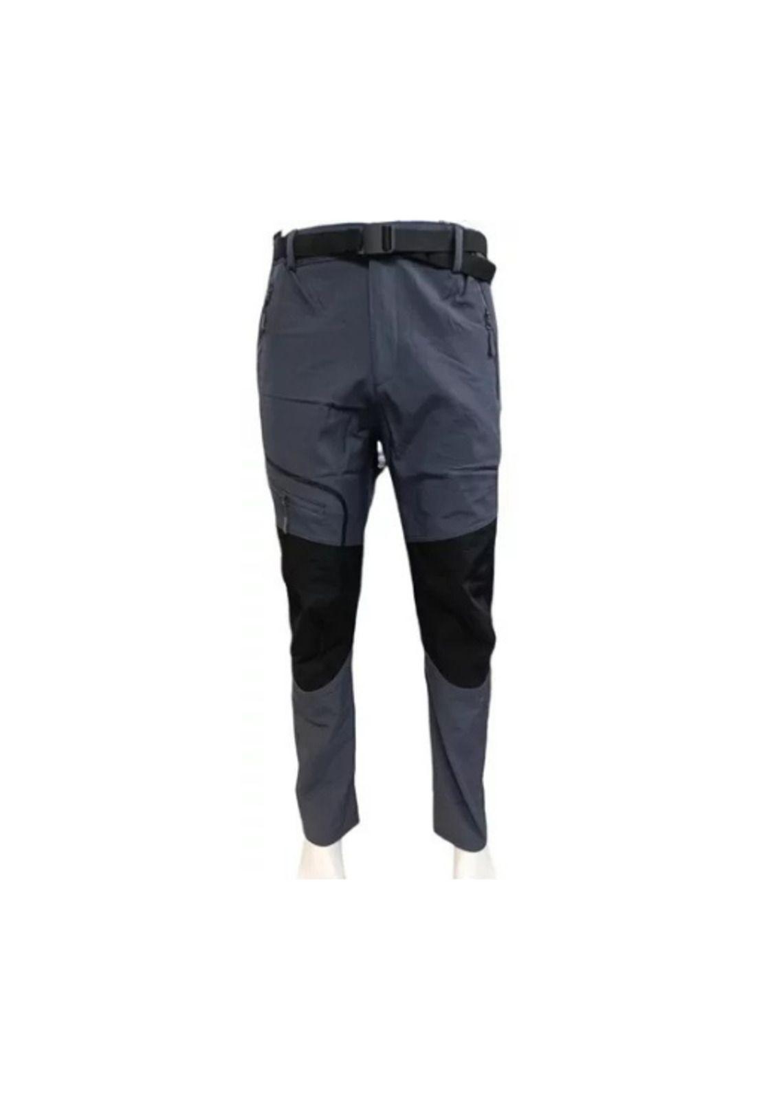 Pantalón Outdoor Hombre Impermeable para Nieve, Color Plateado, Talla S-1