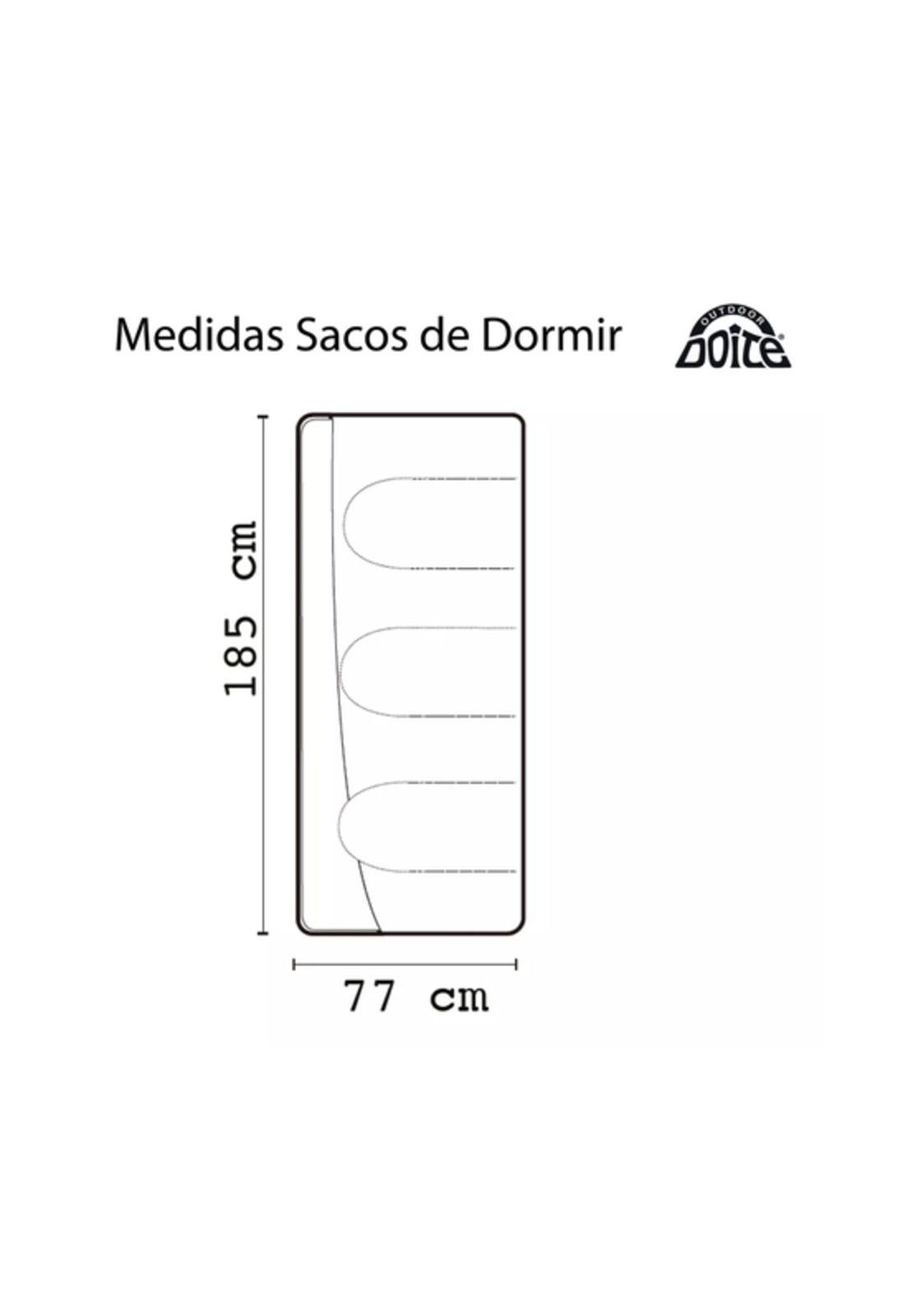 Saco de dormir Tempo Light Blue Doite azul-3