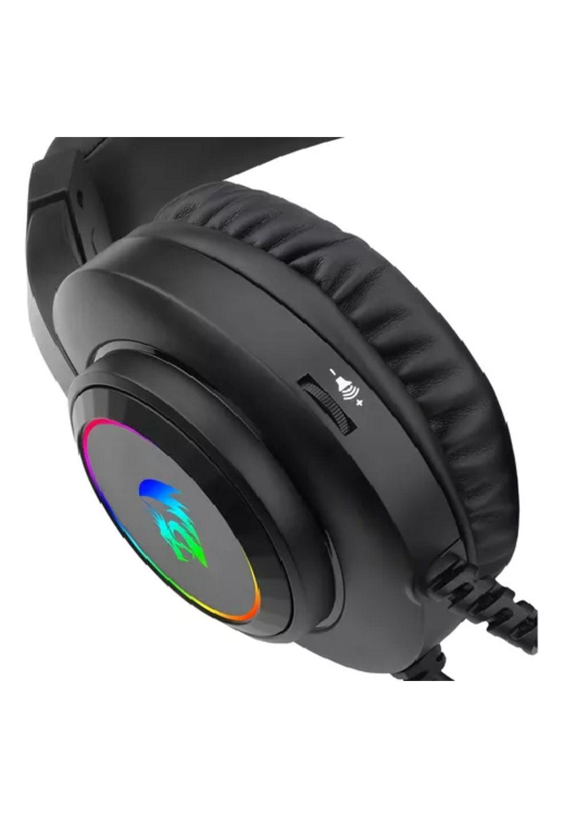 Audífono gamer Redragon Hylas H260 RGB negro-6