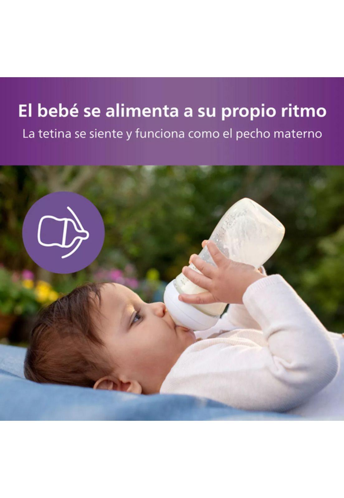 Mamaderas Natural Response Philips Avent SCY906/02 3m+ 330ml Blanco-2