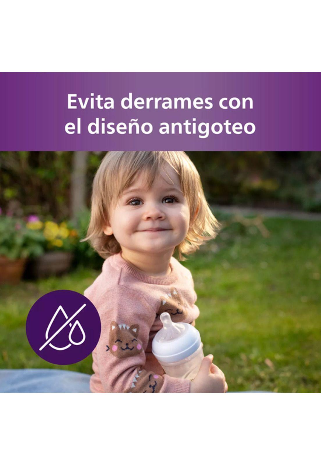 Mamaderas Natural Response Philips Avent SCY906/02 3m+ 330ml Blanco-4