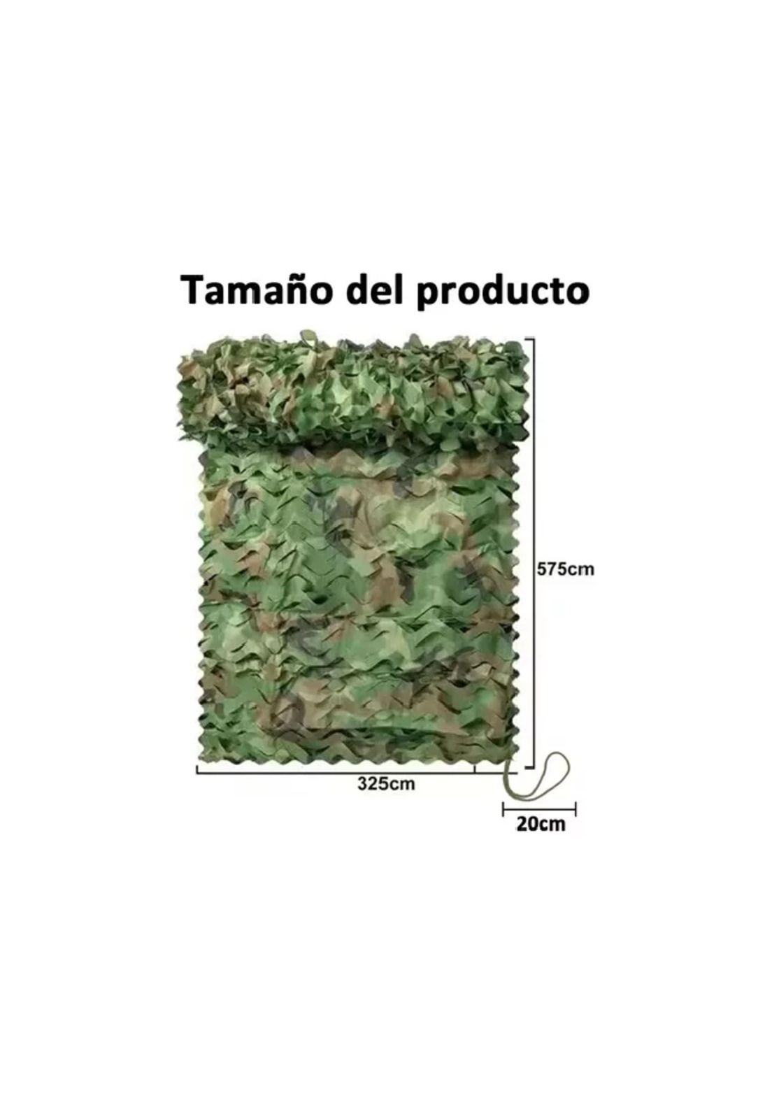 Malla camuflaje militar paintball airsoft 3x6 verde-1