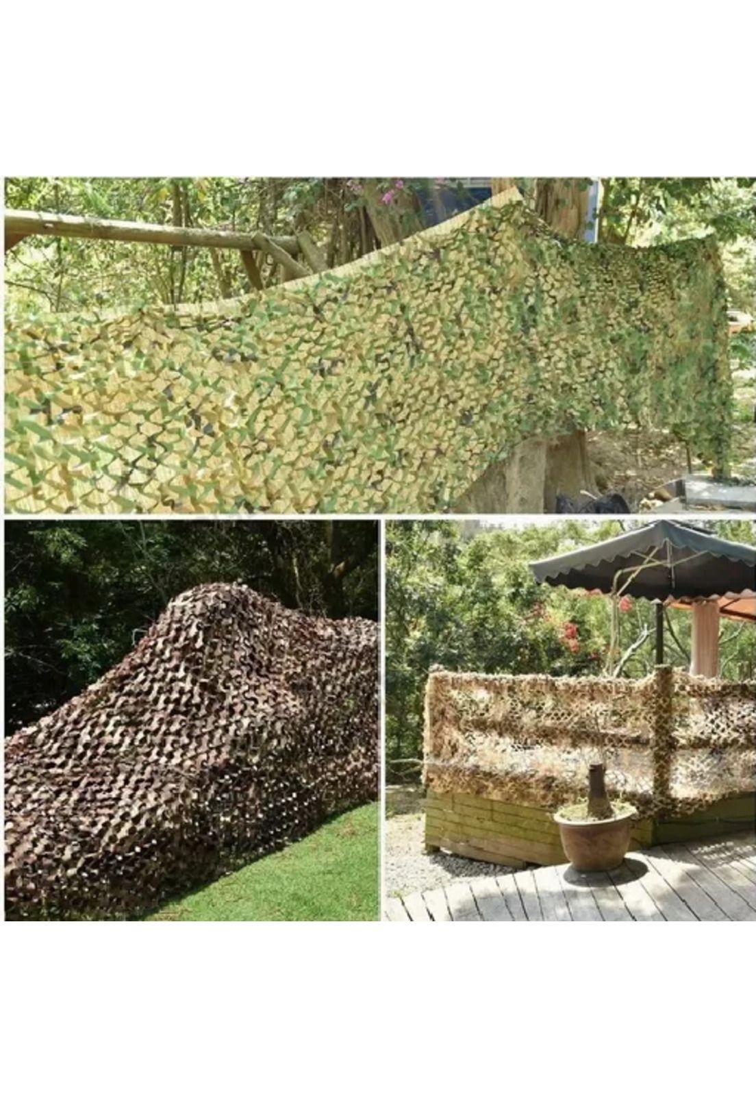 Malla camuflaje militar paintball airsoft 3x6 verde-3