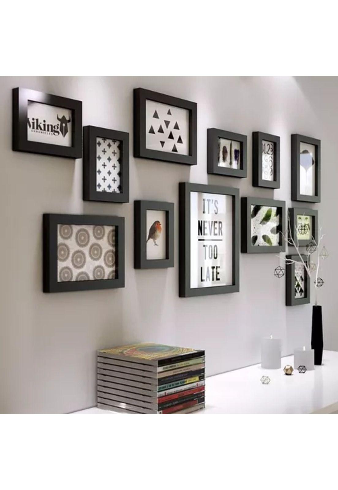 Set de marcos decorativos para fotos, 12 piezas-2