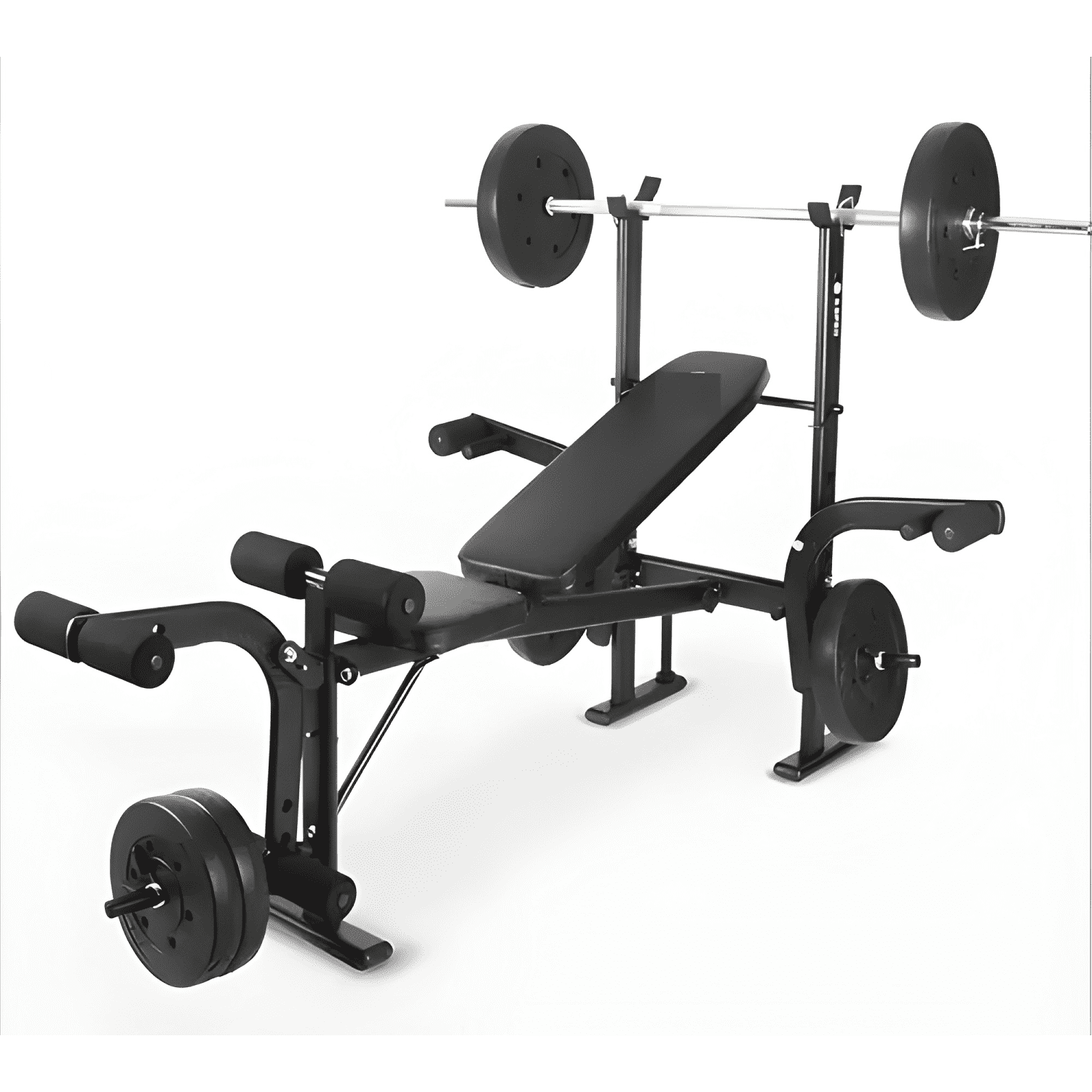 Banco multifuncional con soporte de pesas 223025-4