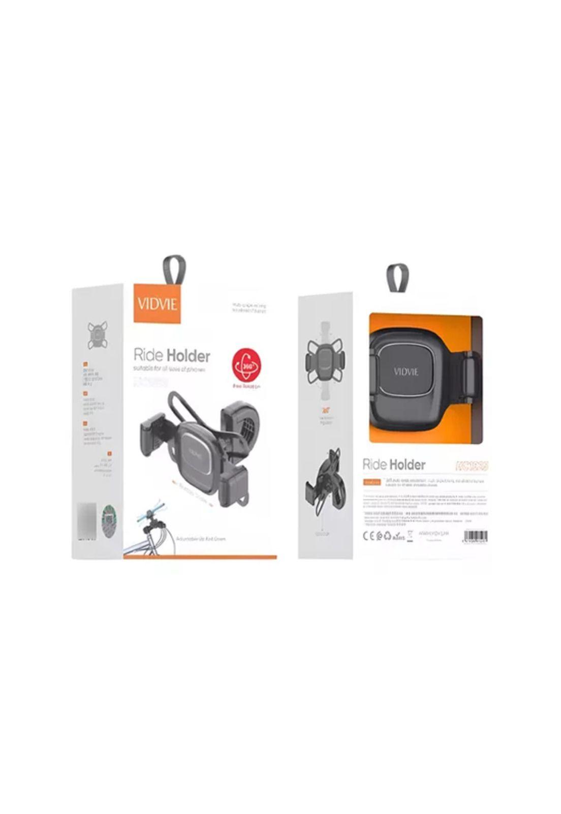 Soporte De Celular Bicicleta Y Moto Ajustable Firme Negro-4