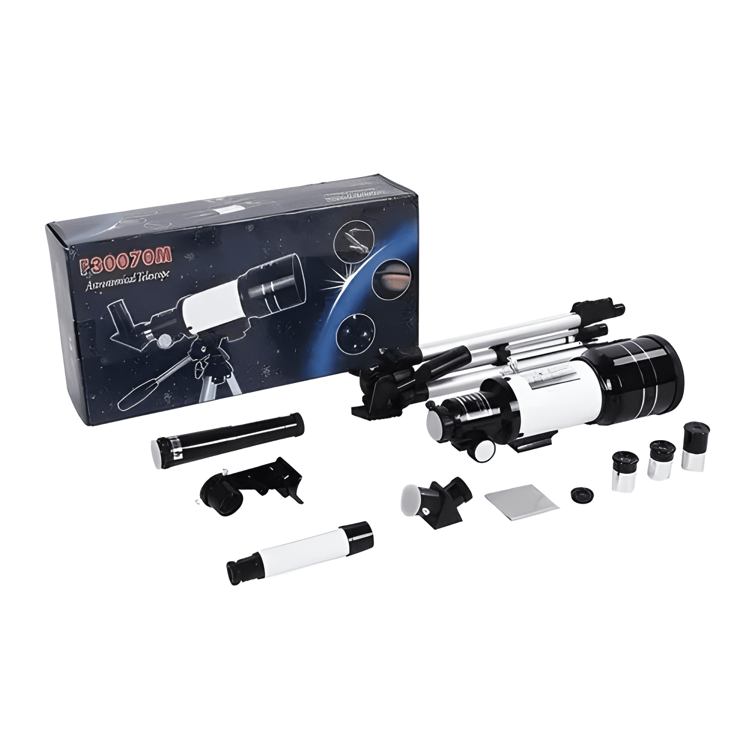 Telescopio Astronómico Profesional Monocular F30070m-2