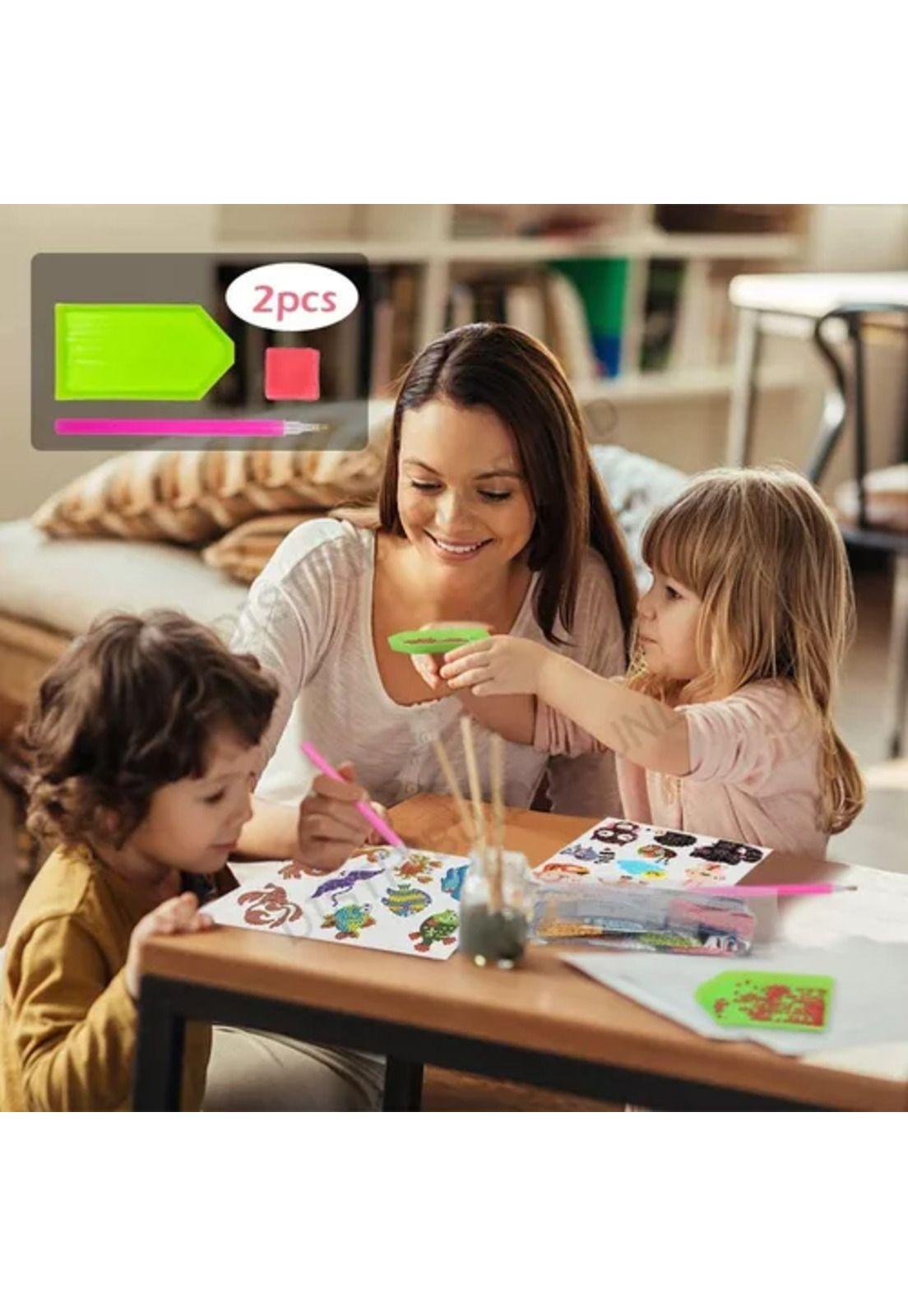 Kit de 43 herramientas DIY para pintura diamante 5D de animales-7