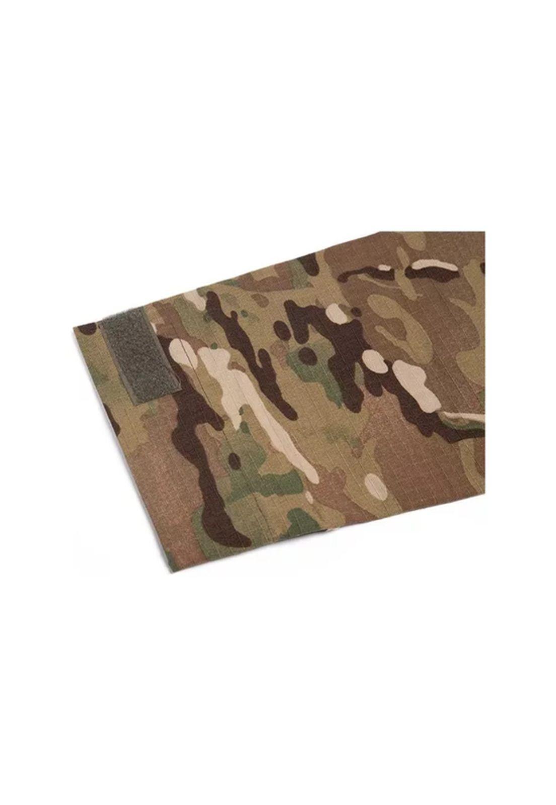 Polera Táctica Combat Shirt Militar Airsoft, Color Multicam, Talla L-2