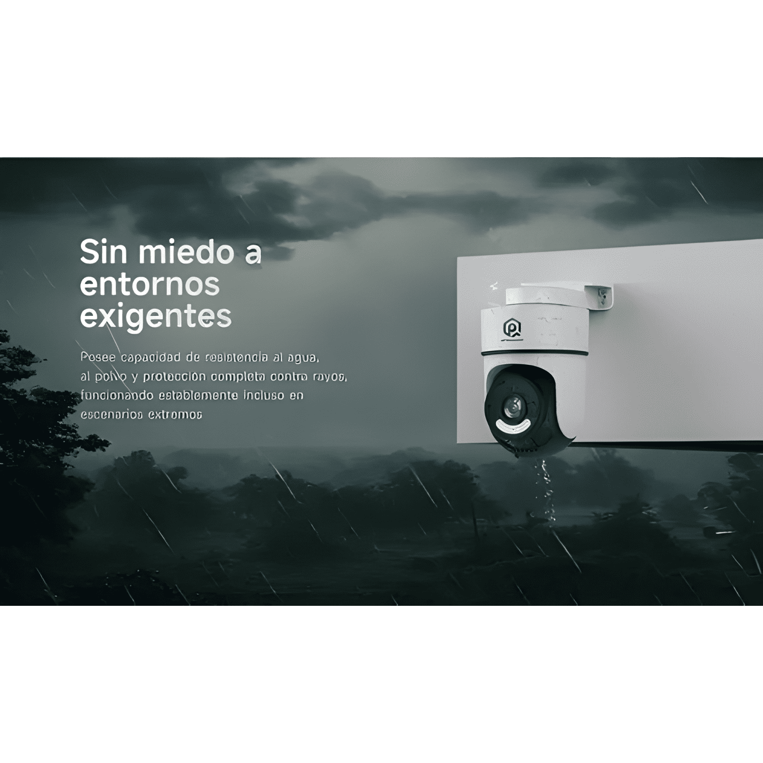 Qp K1 Cámara de Seguridad Wi-fi Smart para Exterior Vision-3