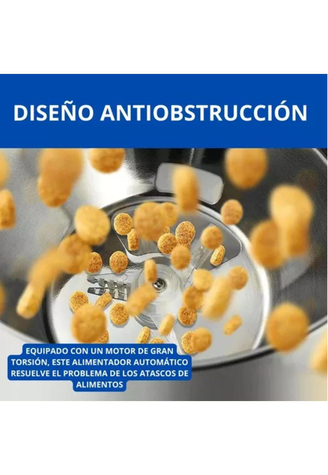 Dispensador automático de alimentos para mascotas, doble robot-3