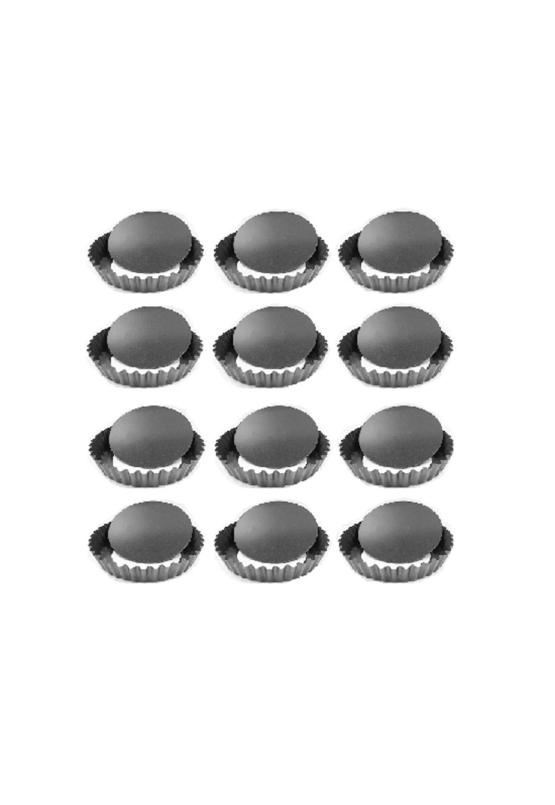 Pack de 12 Moldes Desmontables Tartaletas Individuales 10.5cm-2