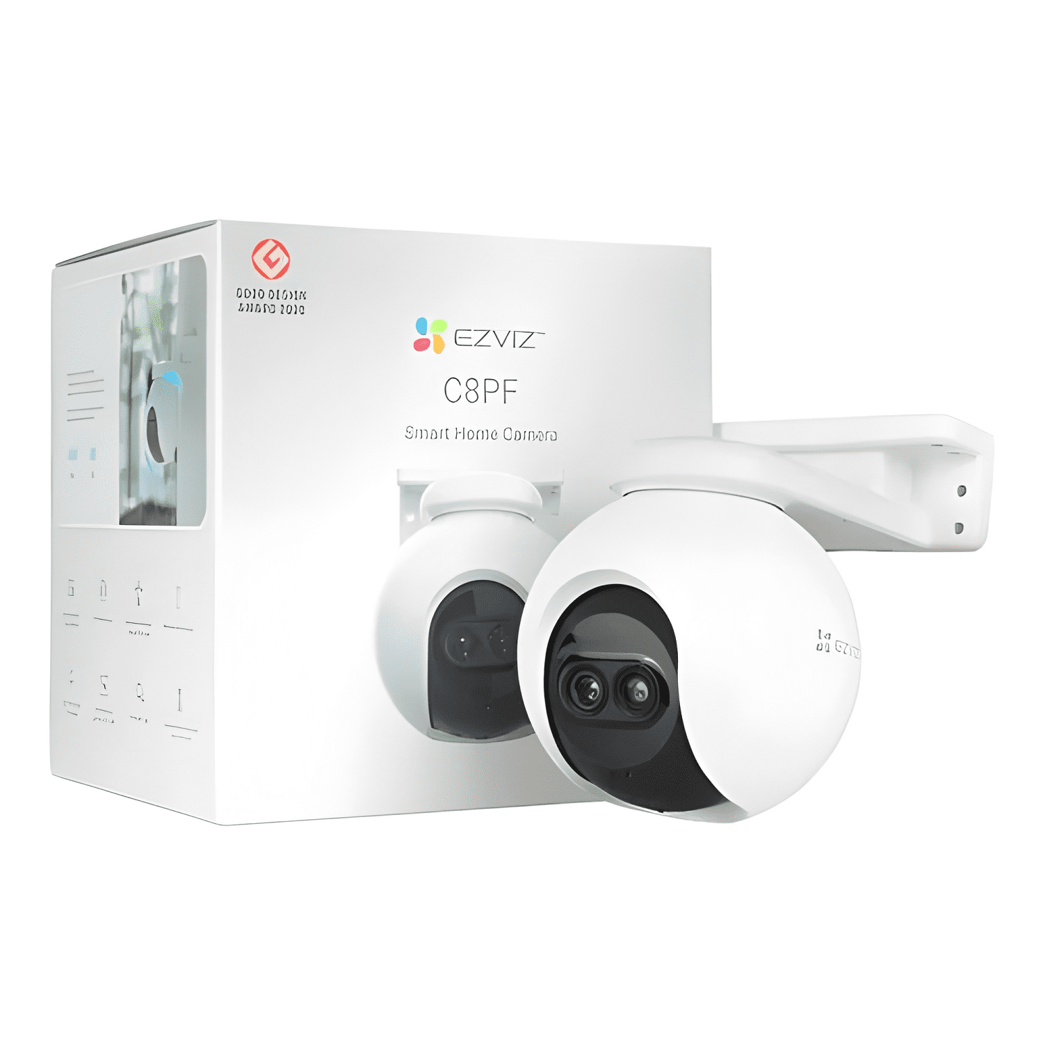 Camara Wifi Ezviz Lente Dual C8pf 2mp Exterior Giratoria 360-4