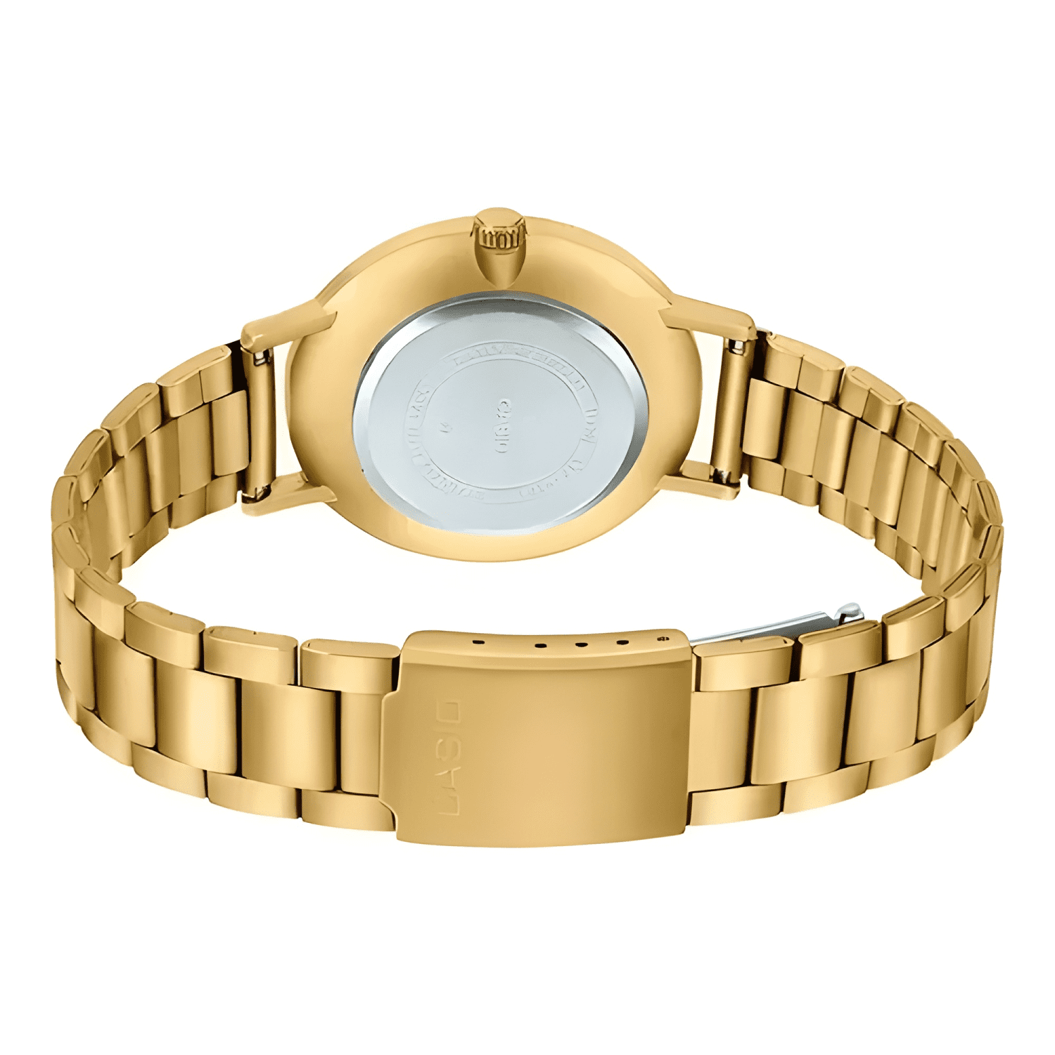 Reloj casio para mujer de acero inoxidable con Dorado-3