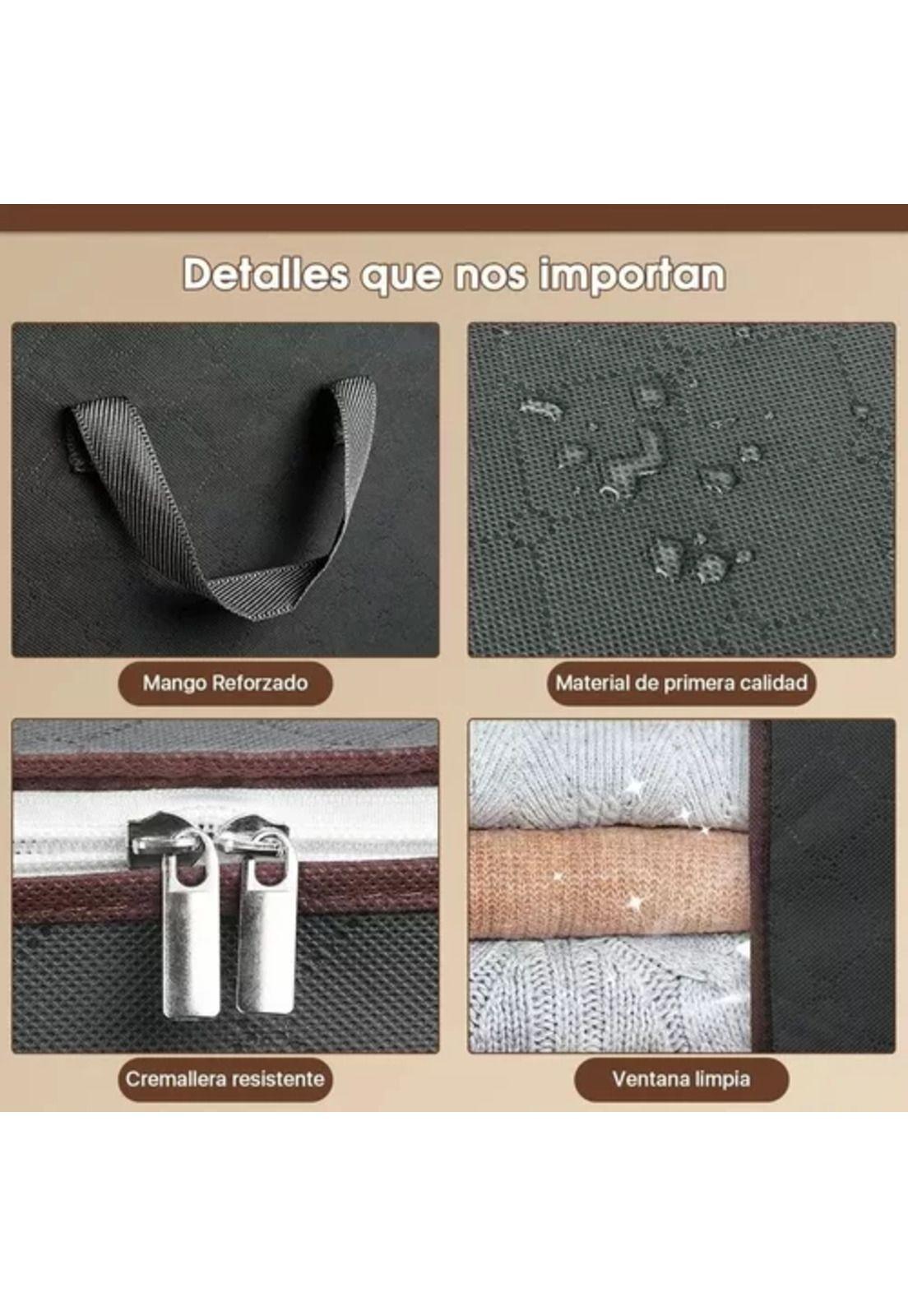 8 Unidades de Organizador de Bolsas de Almacenamiento para Ropa-2
