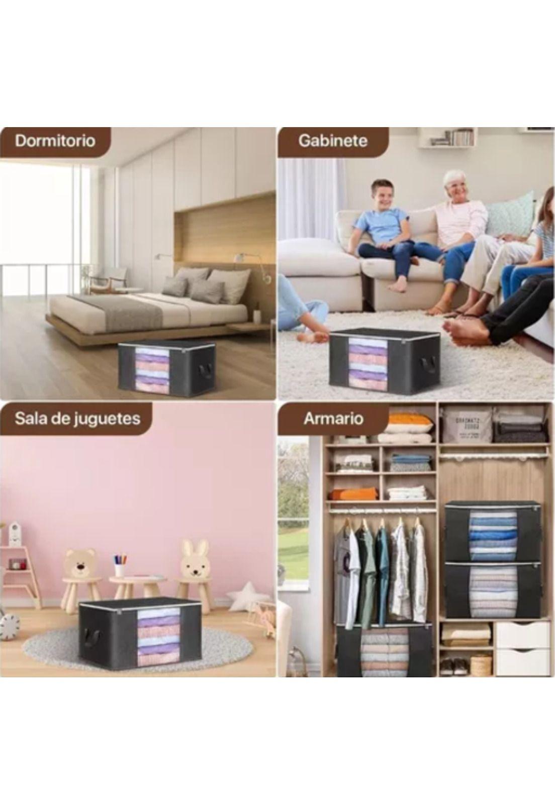 8 Unidades de Organizador de Bolsas de Almacenamiento para Ropa-3