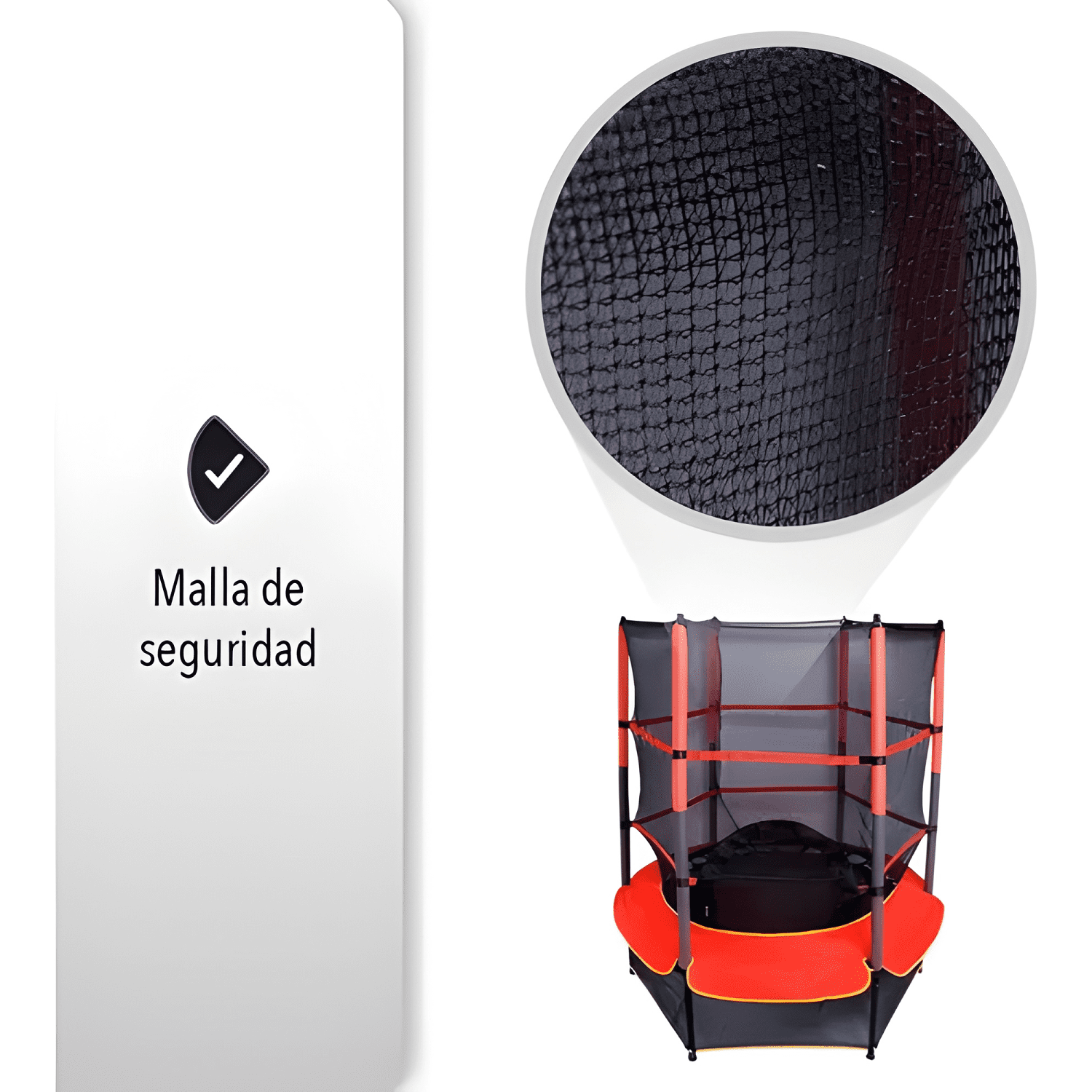 Cama elástica saltarina para niños 1,4 m-2