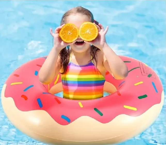 Flotador dona donuts marrón-1