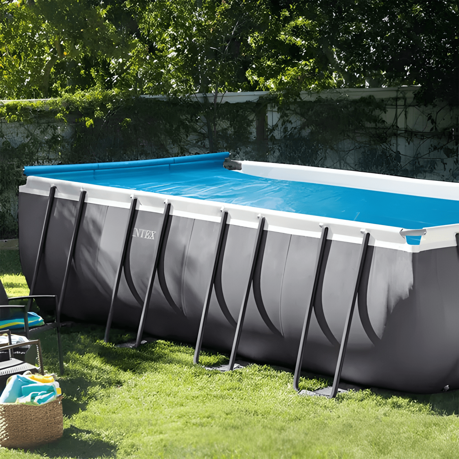 Enrollador de cobertor de piscina Intex 28051-3