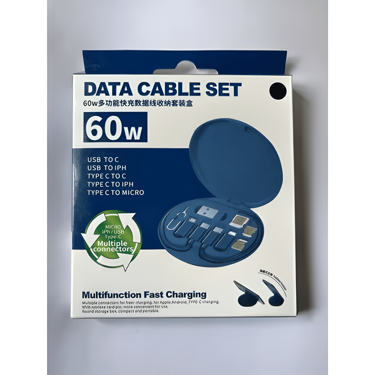 Kit de cables de carga rápida multifuncional-2