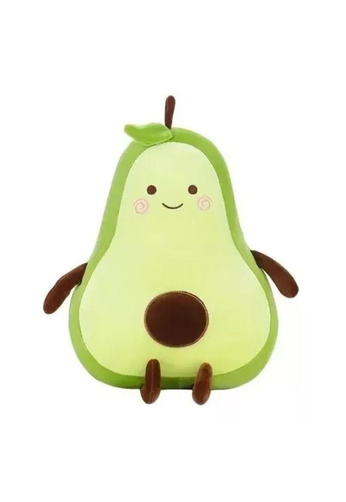 Peluche aguacate Kawaii grande, XL, 60 cm-0