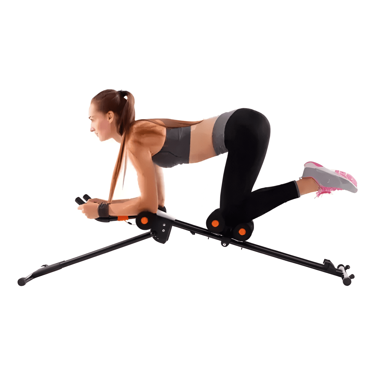 Máquina de abdominales vertical reforzada fitness-0