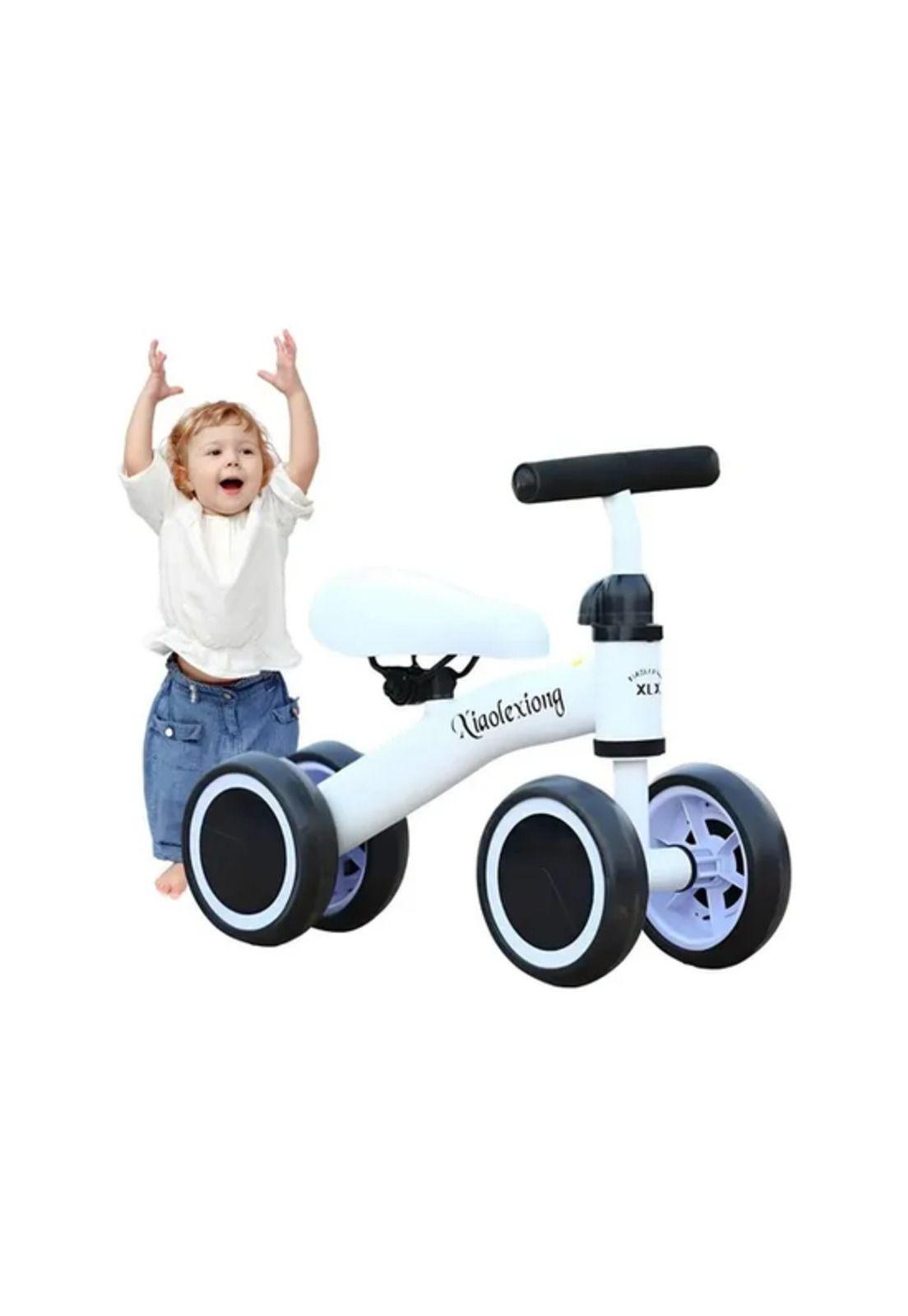 Mini bicicleta equilibrio sin pedales niños rosado-1