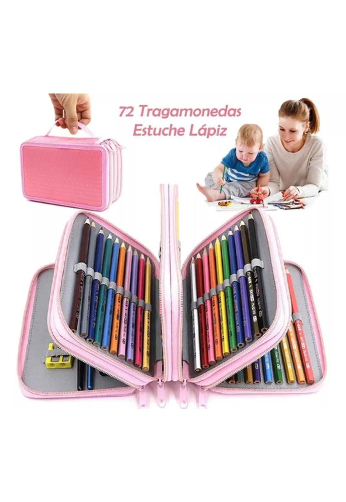 Estuche Organizador para Bolígrafos y 72 Lápices Papelería-3